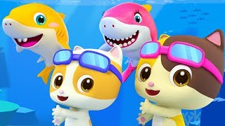 Baby Shark★楽しく泳ごう | 人気童謡 | 赤ちゃんが喜ぶ歌 | 子供の歌 | 童謡 | アニメ | 動画 | ベビーバス| BabyBus