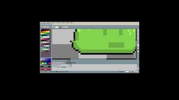 Green Slime Short #pixelart #animation #timelapse #indiedev #sprite #gameanimation #2danimation