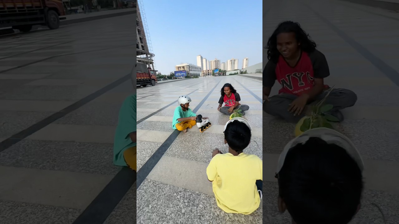 Unbelievable Tricks in Inline Skating You Need to See!😨😎#rollerskating#automobile#funny#comedy#short