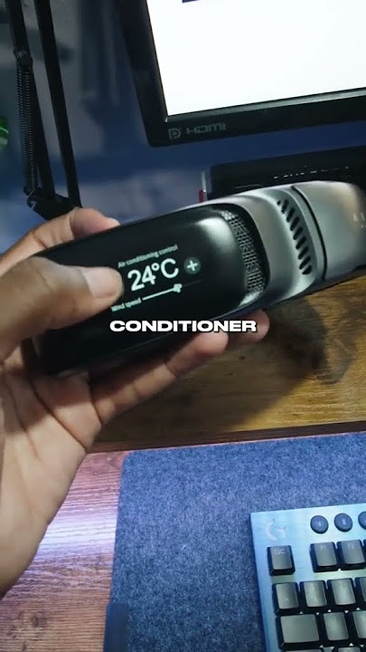 Ultra Cool: The Neck Air Conditioner with Multiple Functions Stacked Together