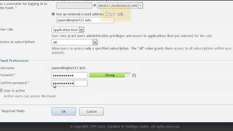 How to create and manage user accounts in Plesk - webpromo-inc,com