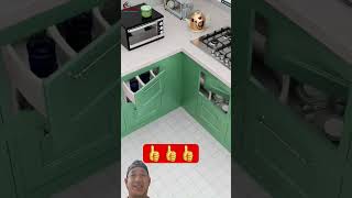 simple kitchen corner cabinet #automobile #automotivetools #tutorial #diy #viral #wood