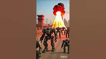 Watch Out! Robots are ready for war! #robot #war