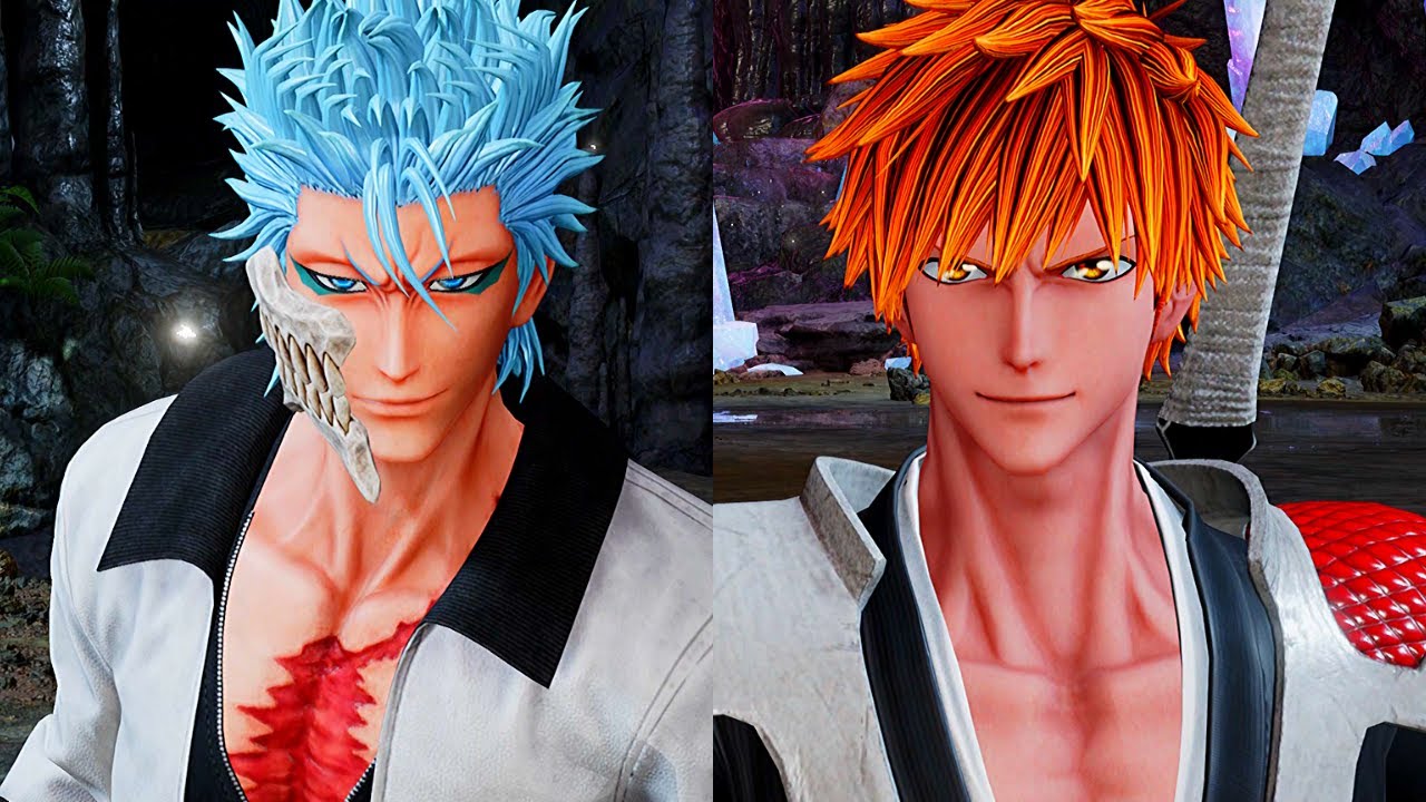 Grimmjow VS Ichigo Thousand Year Blood War Rematch Jump Force DLC