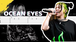 Billie Eilish - Ocean Eyes (Guitar Tab\/Tutorial)