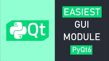 The BEST and EASIEST GUI Module for Python | PyQt6 (1)
