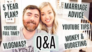 Q&A | ANSWERING ALL OF YOUR QUESTIONS | HUSBAND AND WIFE | JESSICA O'DONOHUE