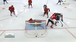 Marc Andre Fleury goes for a spin