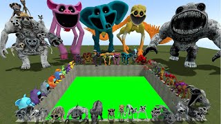 Destroy All Zoonomaly Smiling Critter Poppy Playtime Freddy Fazbear in ACID HOLE Garry's Mod