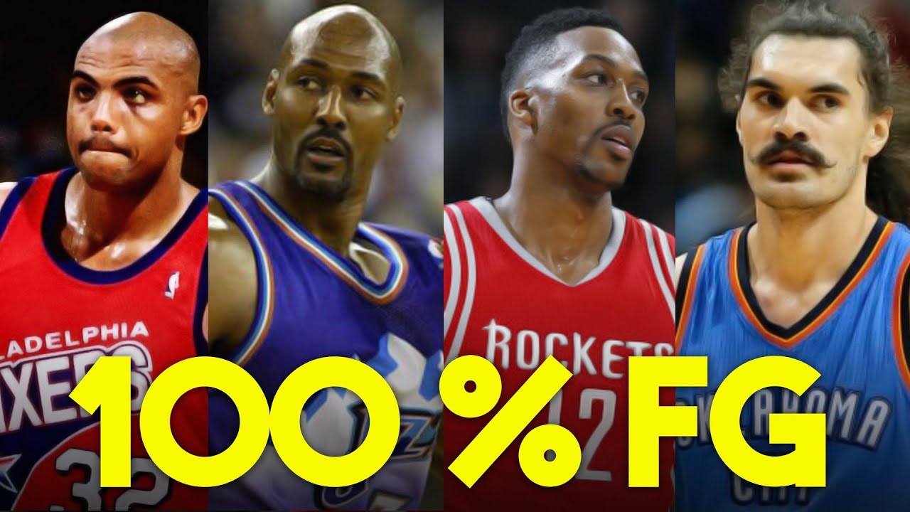 15 Nba Players Who Shot 100 Field Goal Youtube