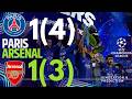 PSG Vs Arsenal LIVE UEFA Champions League 25 26 Full Match Simulation Recreation 