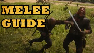 MELEE COMBAT GUIDE in red dead online: tips and tests