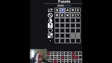 Fusele: Wordle but the rules keep changing (3 July 23 puzzle)