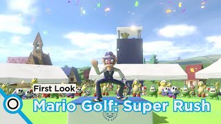 [Mario Golf: Super Rush] First Look
