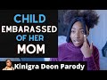 TEEN is EMBARASSED of ONE EYED MOM, What Happens Next is SHOCKING! | Kinigra Deon (SPOOF)