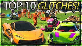 GTA 5 - TOP 10 GLITCHES! (Any Color Duffel Bag, Director Mode, Any Color Joggers) screenshot 5