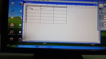 2DCA, DTP ,unit 3,Table Editor