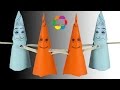 العاب اطفال اراجوز من الورق  فن الاوريجامى Origami Paper doll