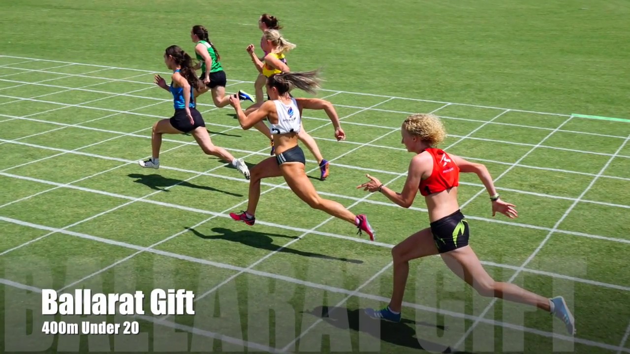 Ballarat Gift 2018 - 400m Under 20, won by Holly Nichols