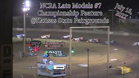 NCRA Late Models #7, Championship Feature, Kansas ...