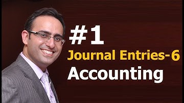 #6 Journal Entries | Accounting | Rules of Debit and Credit