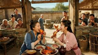 【IndoSub】 Malam-malam Tutup Pintu, Berdua Santap Daging—Warga Cuma Bisa Ngiler#minidrama