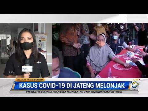 Kasus Covid-19 di Jateng Melonjak