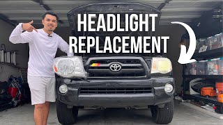 How to Replace Headlight Assembly | 2005-2012 Toyota Tacoma