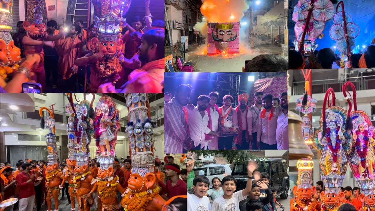 Dushera 2K25 vlog || बुराई पे अछाई की जीत || जय श्री राम 🚩