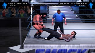 HCTP | Jeff Hardy Vs Drew Mcintyre | Single Match | Walkthrough Gameplay