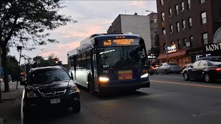 MTA Mabstoa: 2017-2019 New Flyer XD40 #7487 on the Bx3 at East Kingsbridge Road/University Avenue