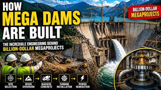 Inside Mega Dam Construction: How Engineers Build Billion-Dollar Hydroelectric Giants