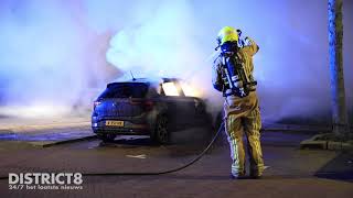 Geparkeerde Auto Doelwit Van Brandstichting Hendrick De Keyserweg Delft