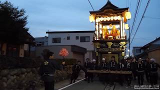 4K 高砂山願念坊祭り2019 Takasagoyama Gannenbo Festival 新村→5区