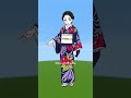 Demon Slayer Pixel Art in Minecraft | Kanao, Nezuko, Tamayo &amp; Tanjiro