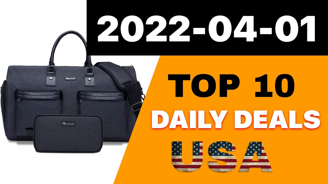 Top 10 "Hobby and Travel" deals on Amazon, today (2022-04-01)