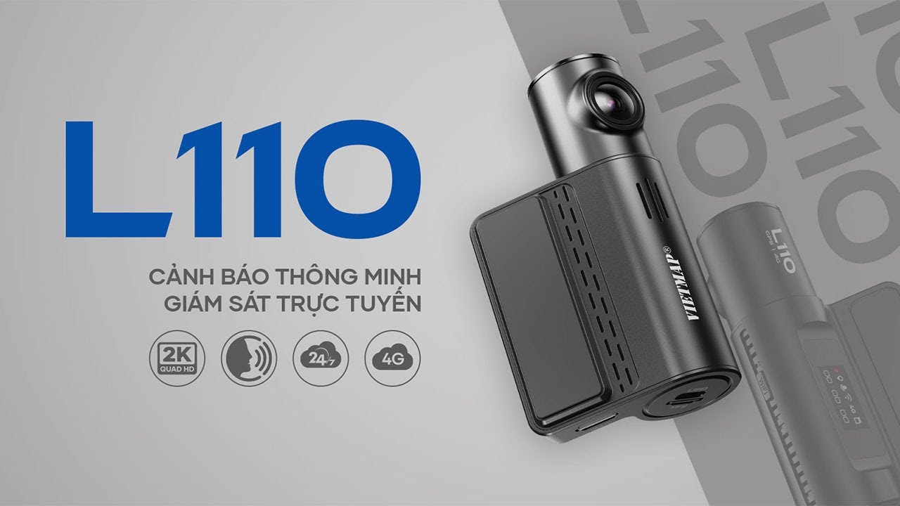 Ảnh bìa video camera hành trình Vietmap L110 cảnh báo thông minh