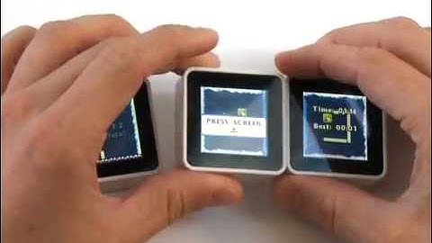 Moon Marble, only on original Sifteo Cubes