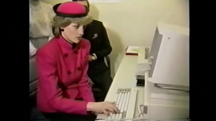 Princess Diana uses a computer, speaks Latin and b...