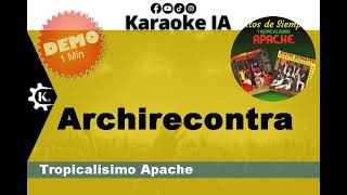 Tropicalisimo Apache - Archirecontra - Karaoke