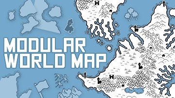 Making a Modular World Map
