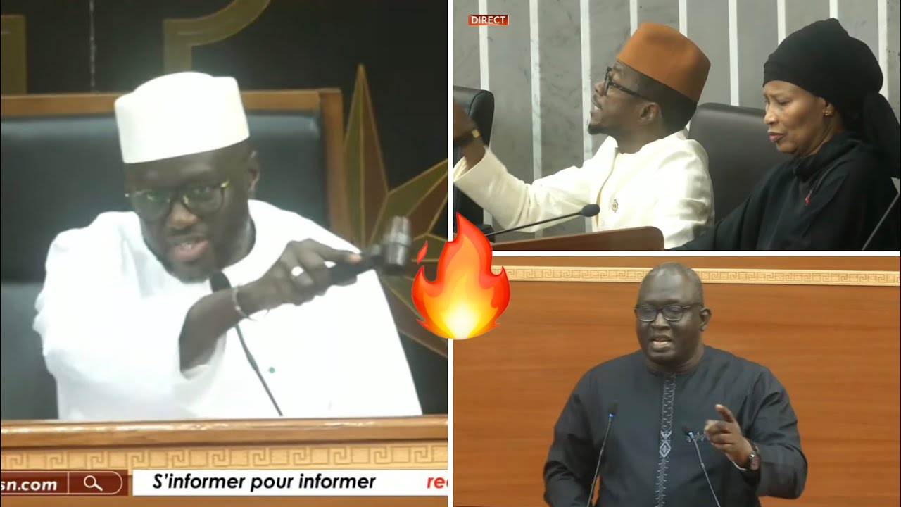 El Malick coupe net Ayiba Daffé et recardre Abdou Mbow / Aissata Tall Sall  