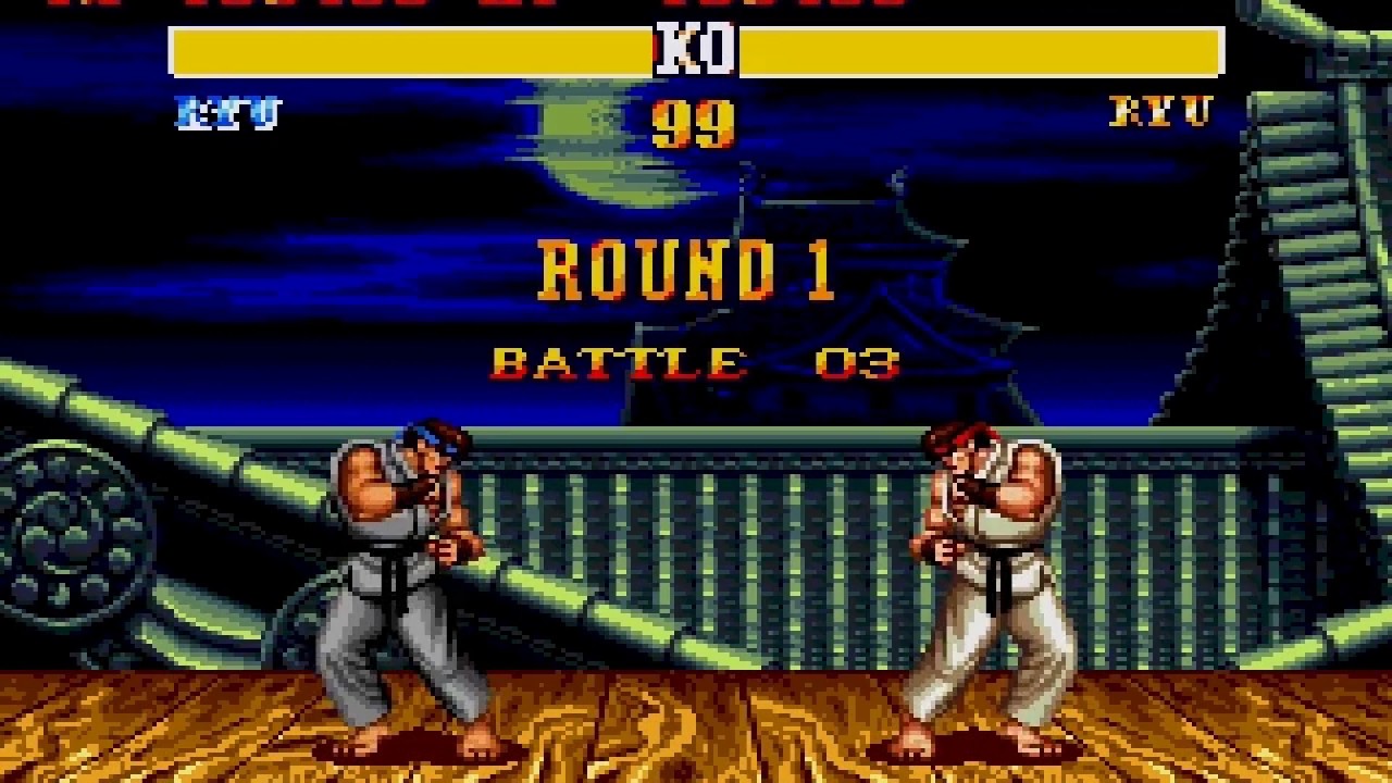 Ryu Strategy - Defeating Ryu on Hardest Difficulty (Street Fighter 2 ...