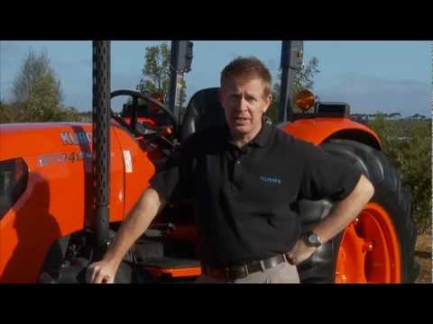 Kubota M40 Series tractors. Lifes easy with Yarra Valley Ag...