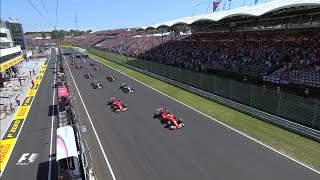 2017 Hungarian Grand Prix | Race Highlights
