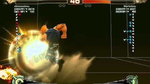 SSF4 AE PC ebiososdesu(Guy) vs Martinboy(Guile)