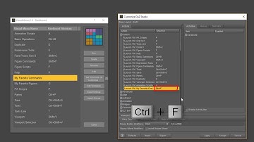 VisualMenus: Set Keyboard Shortcuts