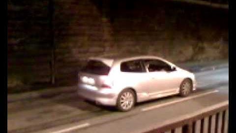 civic ep3 tunnel run