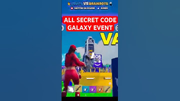 FRUITS VS BRAINROTS MAP FORTNITE CREATIVE pandvil  ALL SECRET CODE, NEW UPDATE, Galaxy EVENT #shorts
