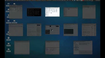 Mac-style Linux Compiz Windows Manager